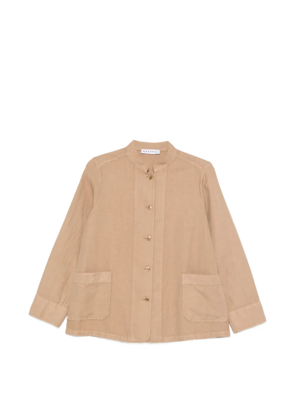 Rosso 35 Patch-pockets Jacket In Brown