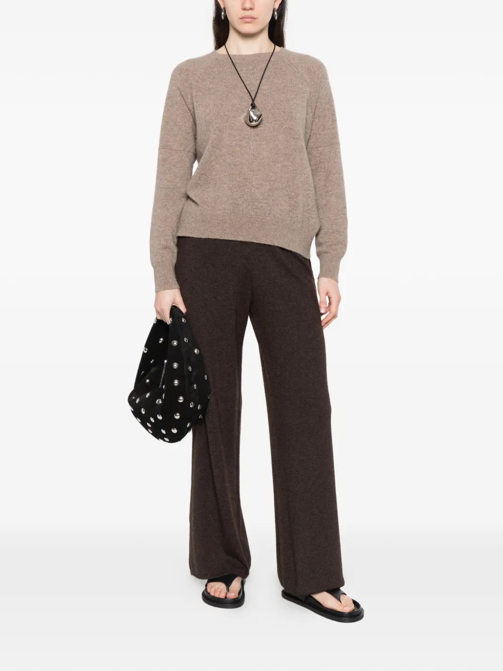 Ary Raglan-Sleeve Sweater