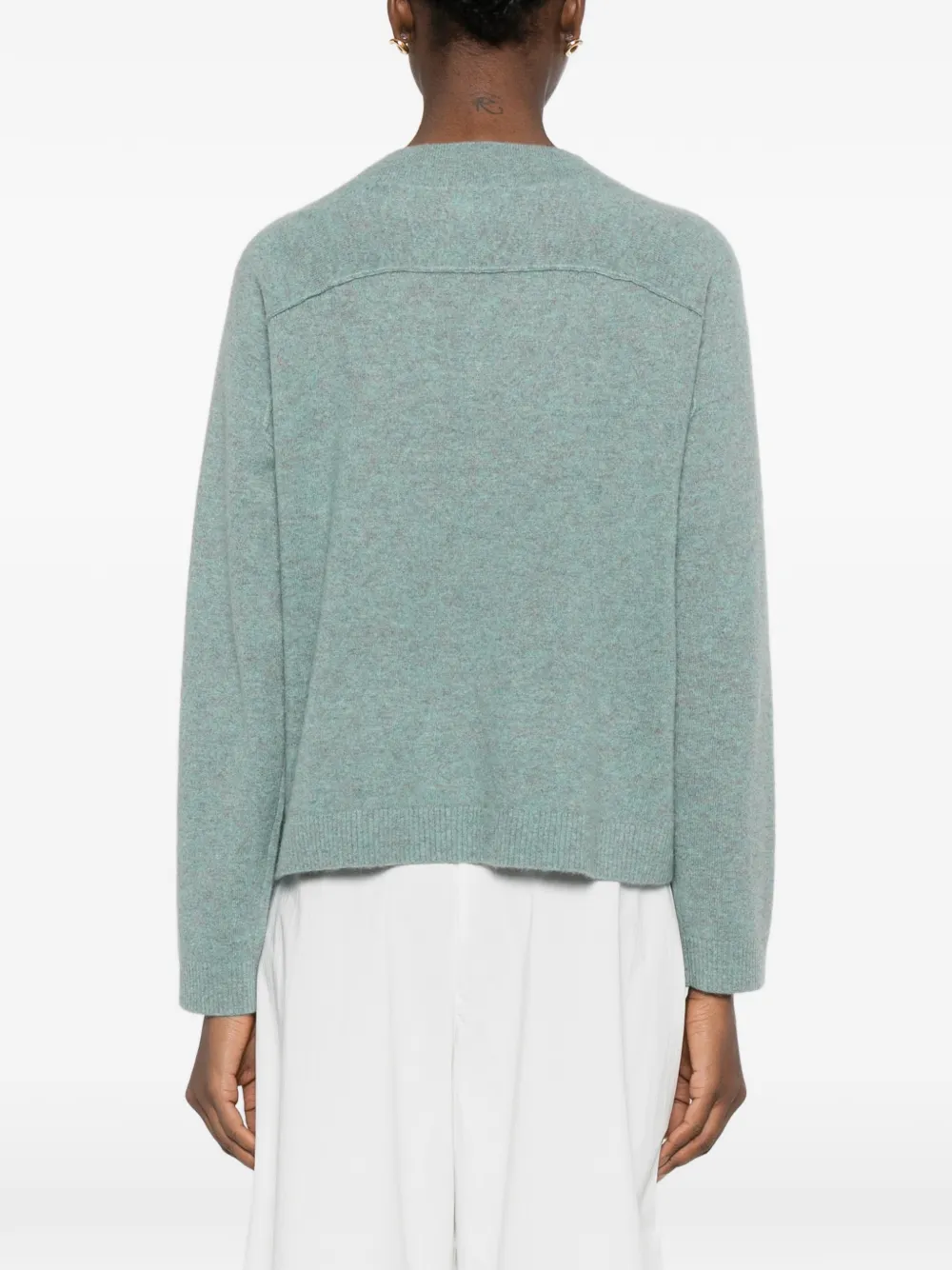 Bary V-Neck Long-Sleeve Sweater