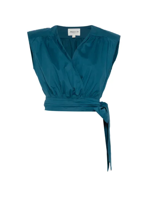 MAISON123 haut à col noué