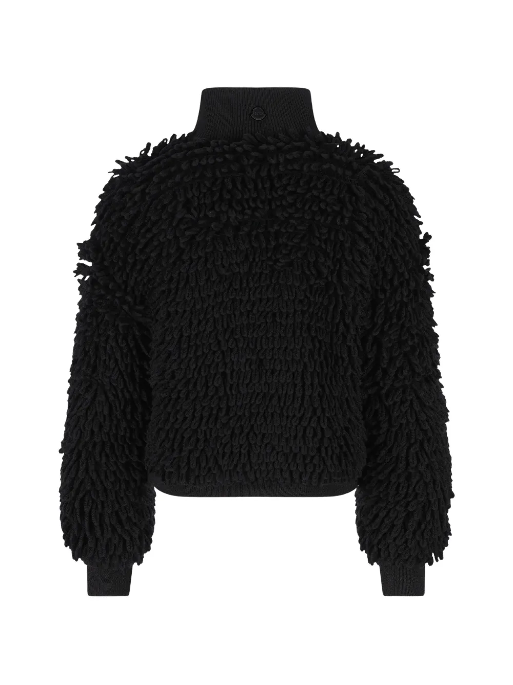 Moncler x Edward Enninful jack met rits Zwart