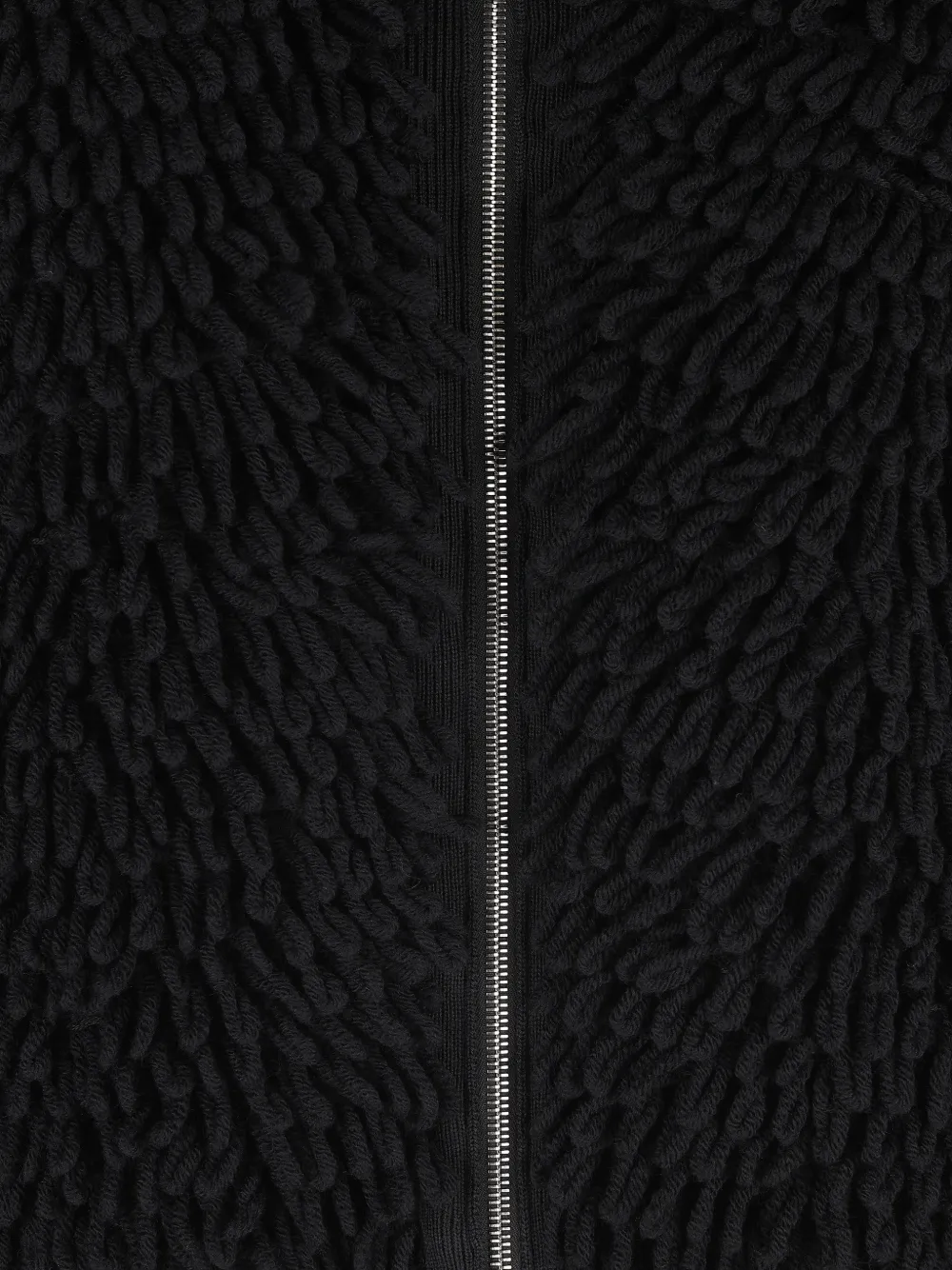 Moncler x Edward Enninful jack met rits Zwart