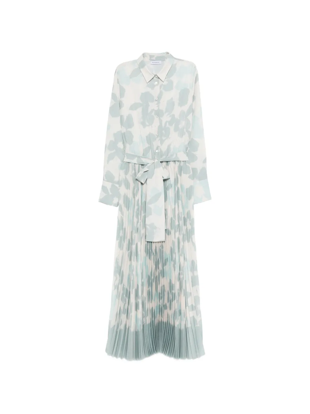 Rosso 35 Pleated Midi Dress In Green