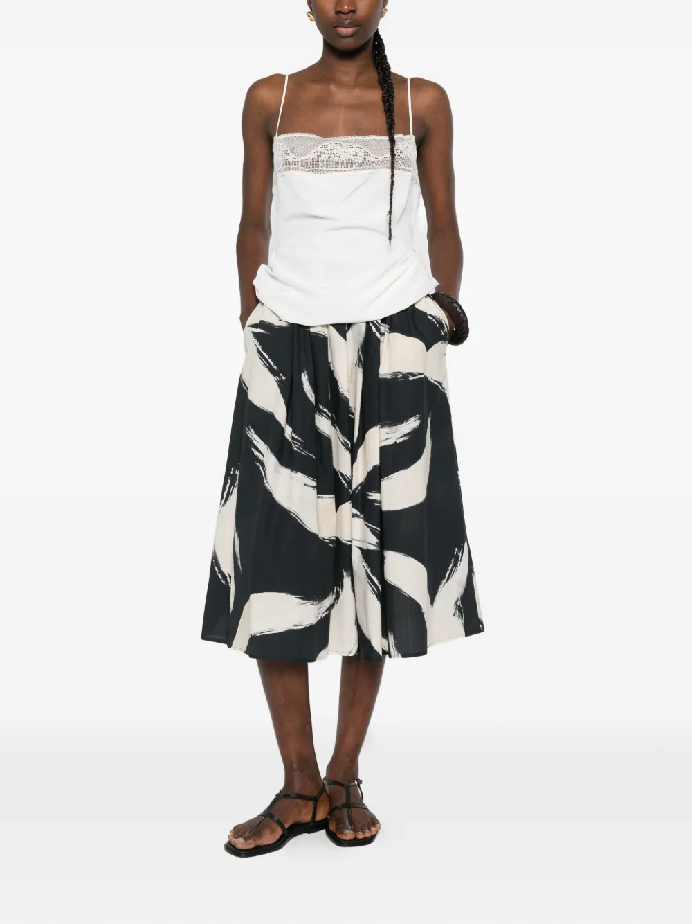 Brushstroke Skirt
