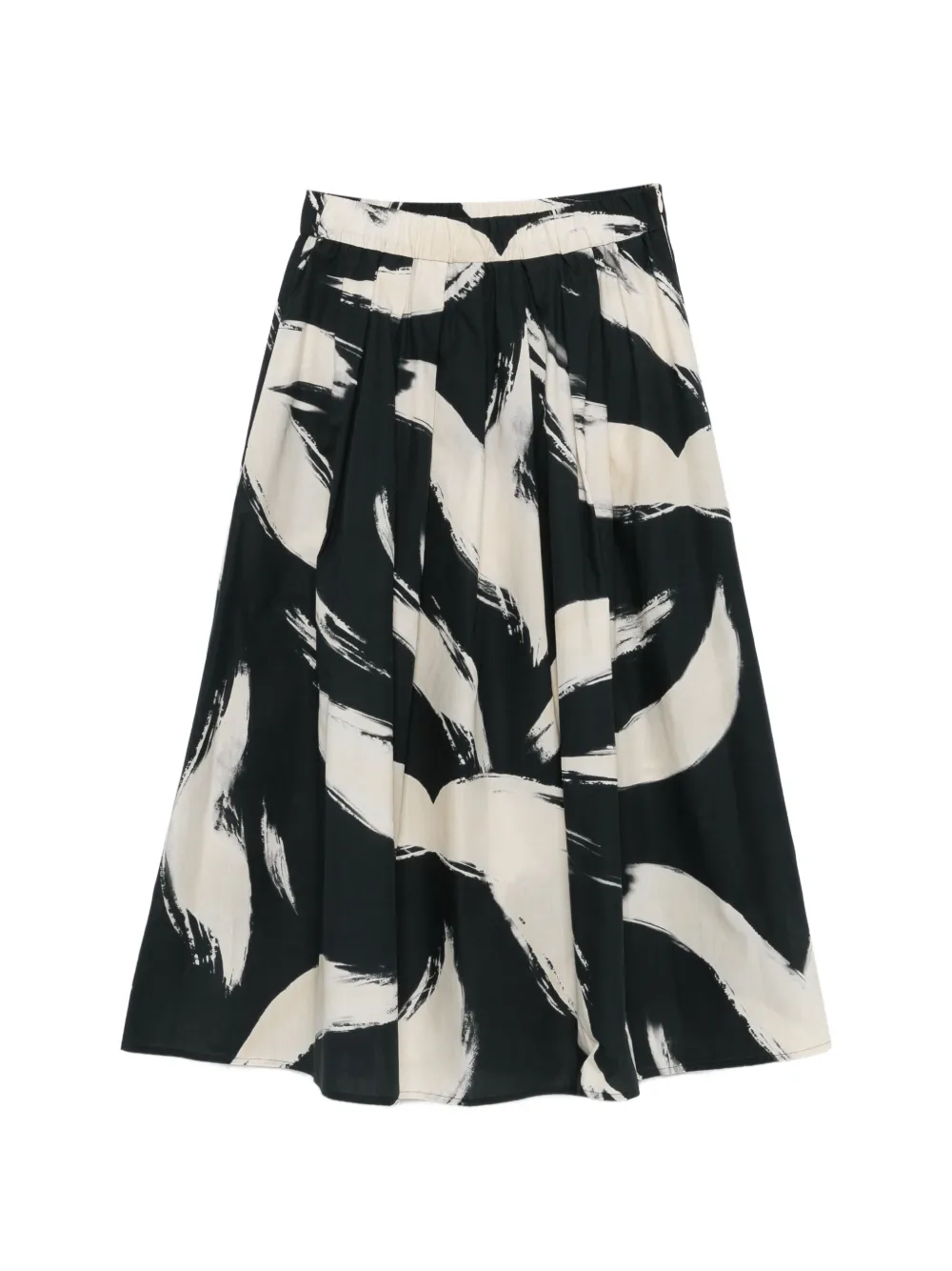 Rosso 35 Brushstroke Skirt In Black