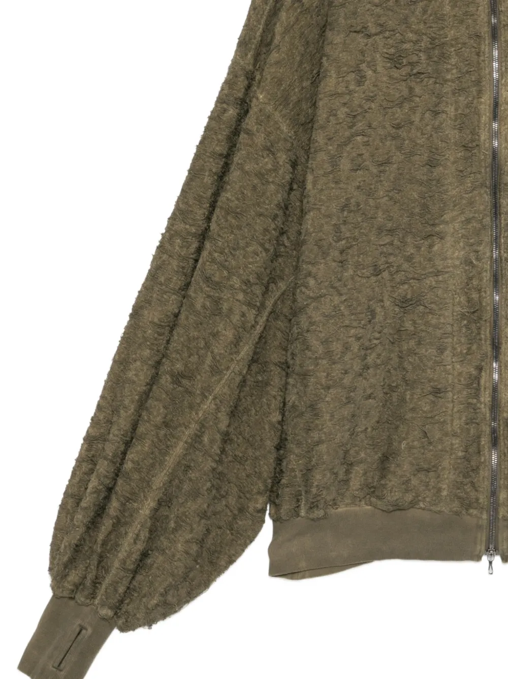  Julius Sudadera Monk Con Capucha - Verde 
