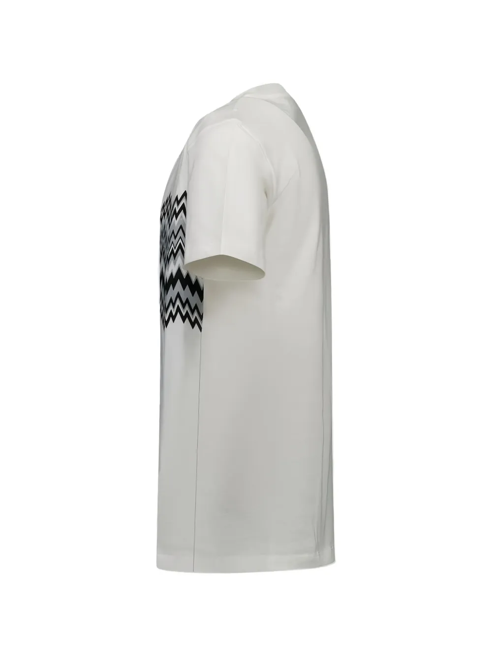  Missoni Kids Zigzag Patterned T-shirt - White 