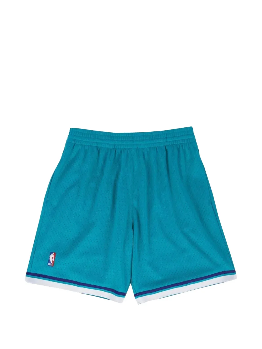 Mitchell & Ness Shorts con logo - Blu