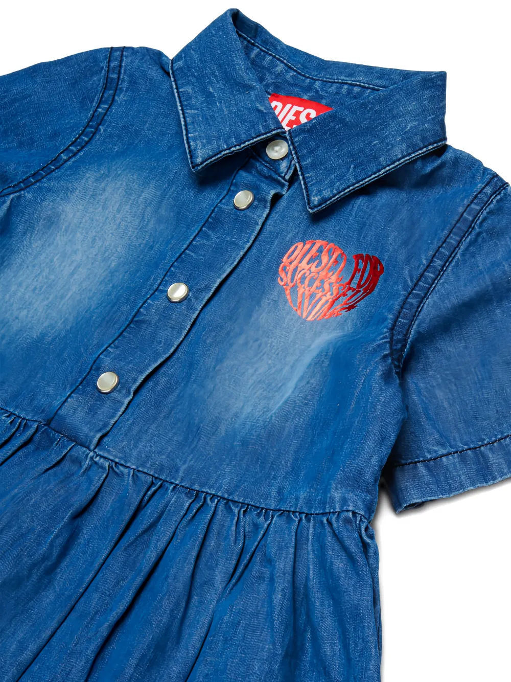 Diesel Kids Derlib jurk Blauw