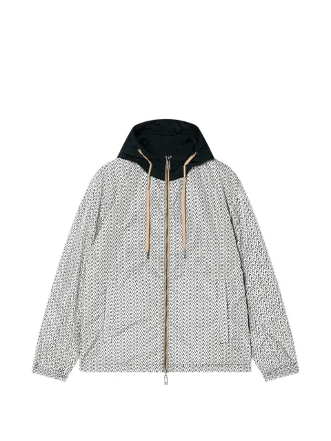 Armani Exchange reversible hooded jacket