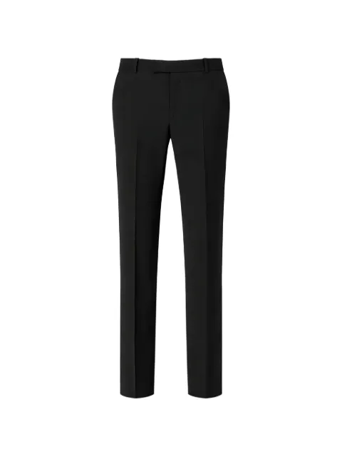 Alexander McQueen pressed-crease trousers