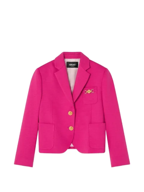 Versace Kids button detail jacket