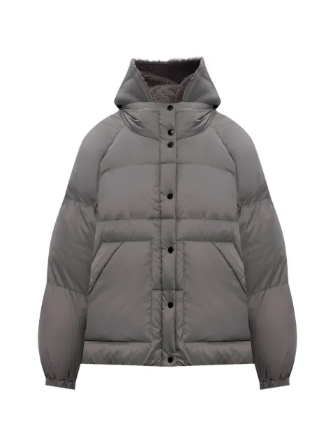 Yves Salomon hooded down jacket