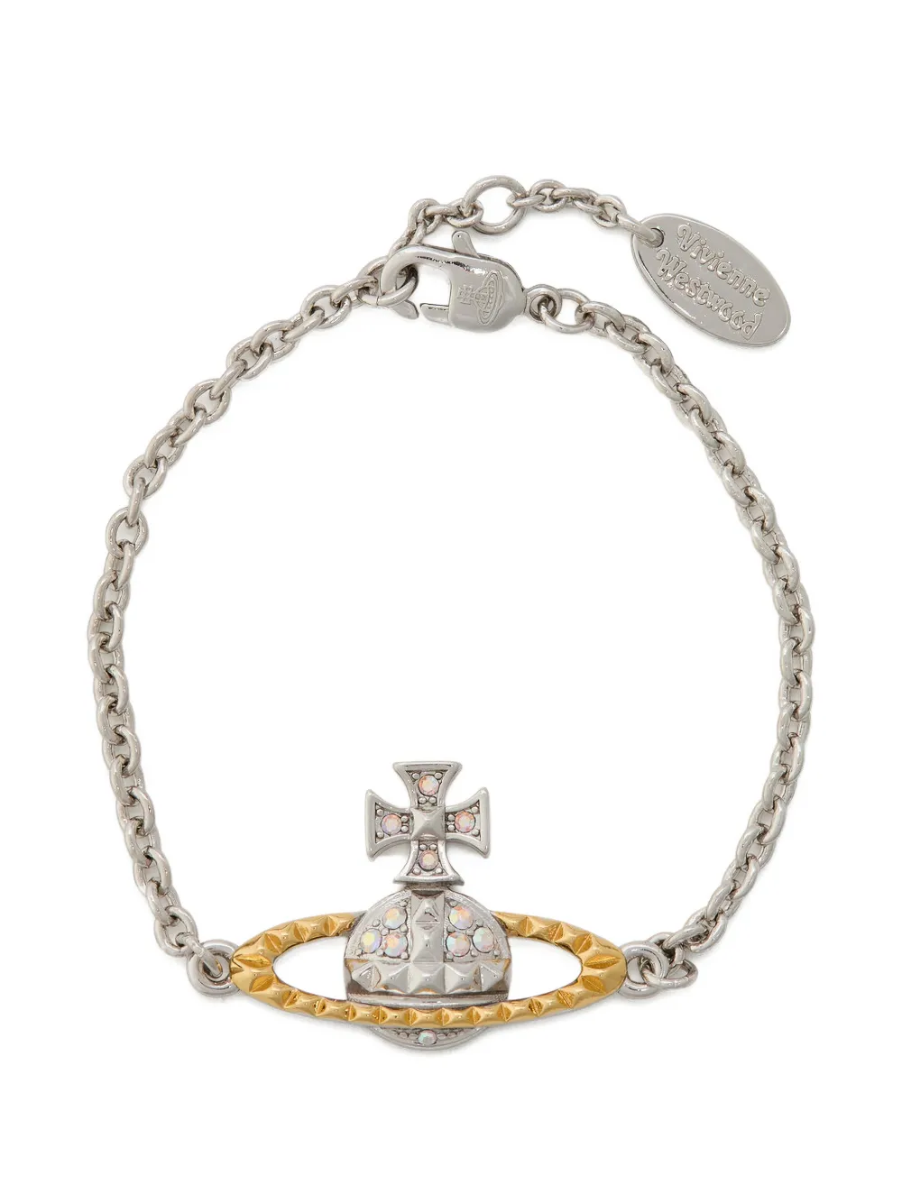 Vivienne Westwood Mayfair chain bracelet - Argento