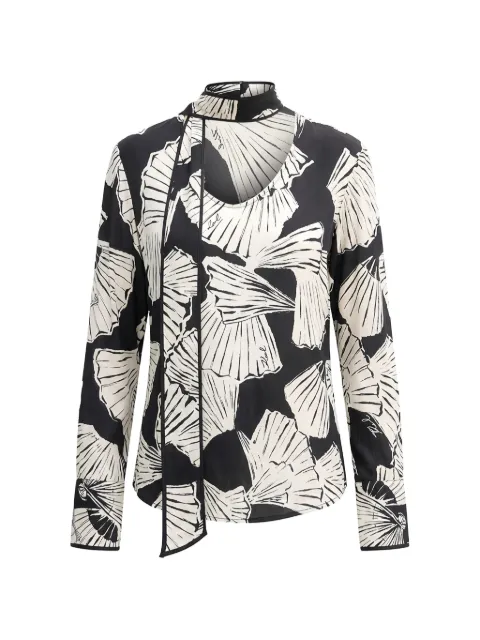 Karl Lagerfeld printed fluid blouse
