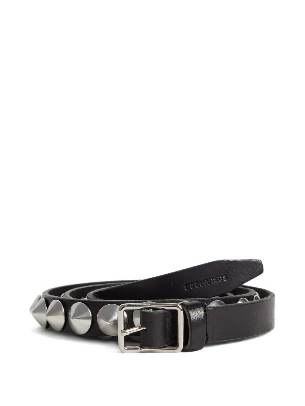 DSQUARED2 studded buckle belt - Nero