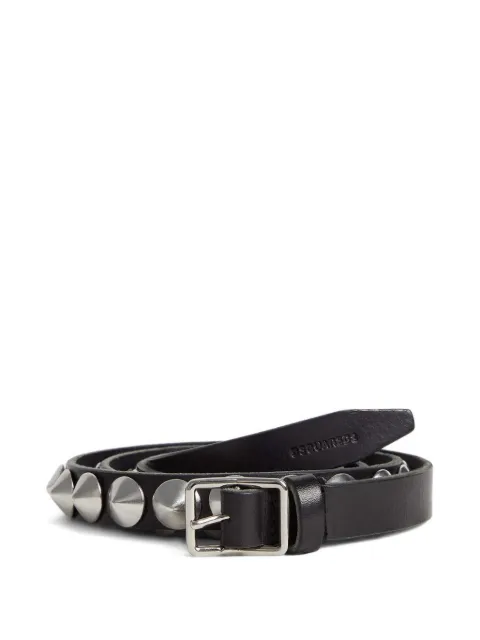 DSQUARED2 studded buckle belt
