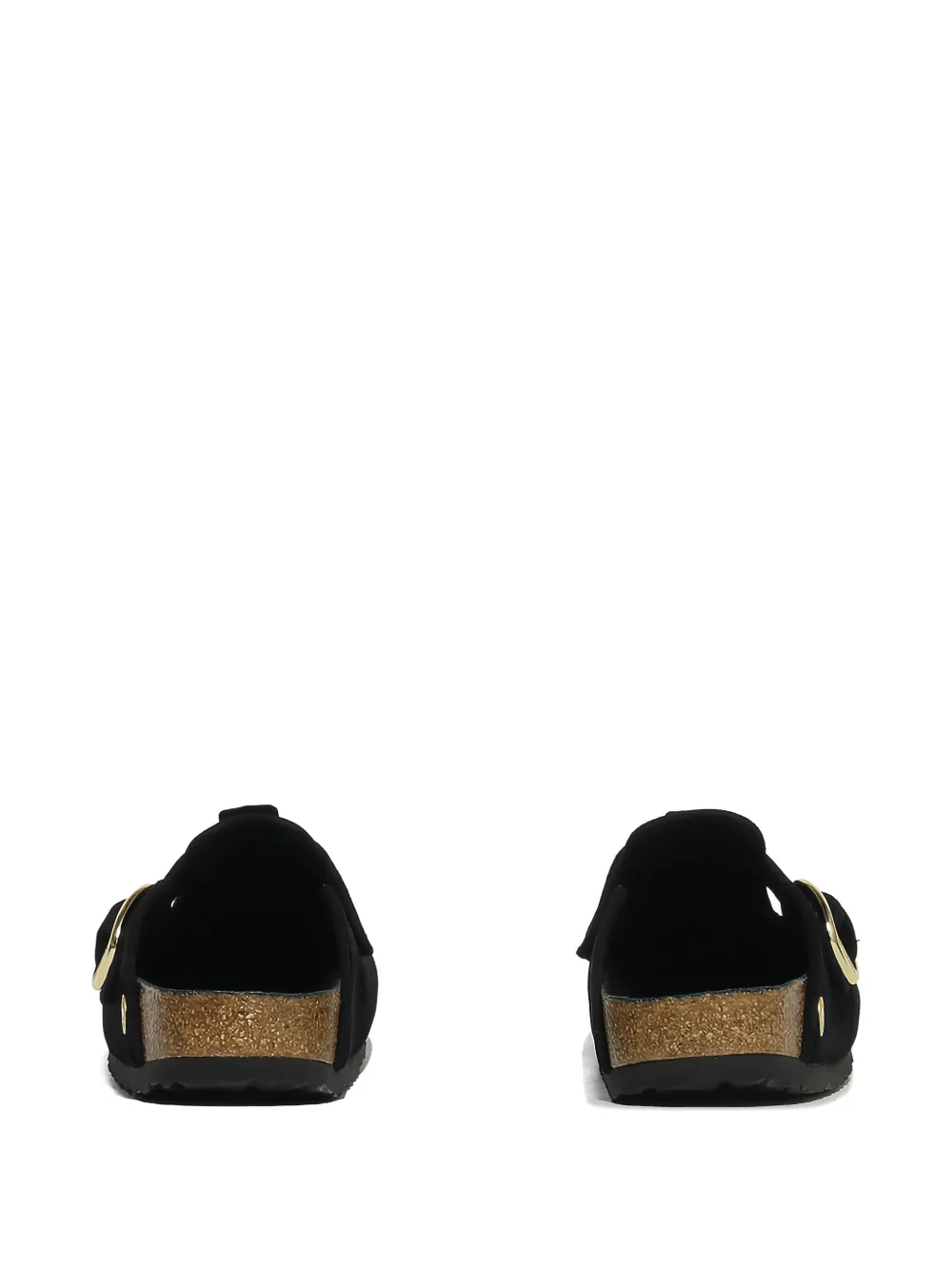 Birkenstock Big Buckle muiltjes met gesp Zwart