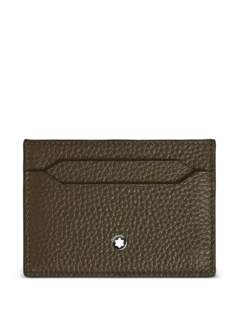 Montblanc grained leather card holder