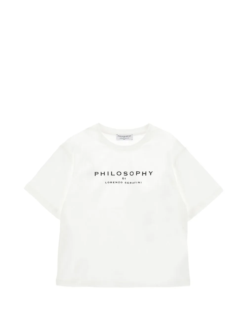 Philosophy Di Lorenzo Serafini Kids logo T-shirt - Bianco