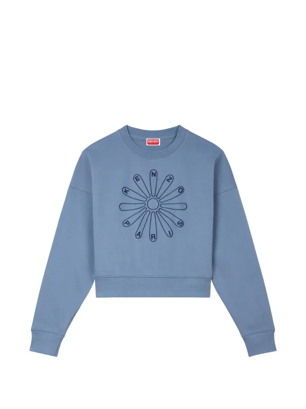 Kenzo floral print sweater - Blu