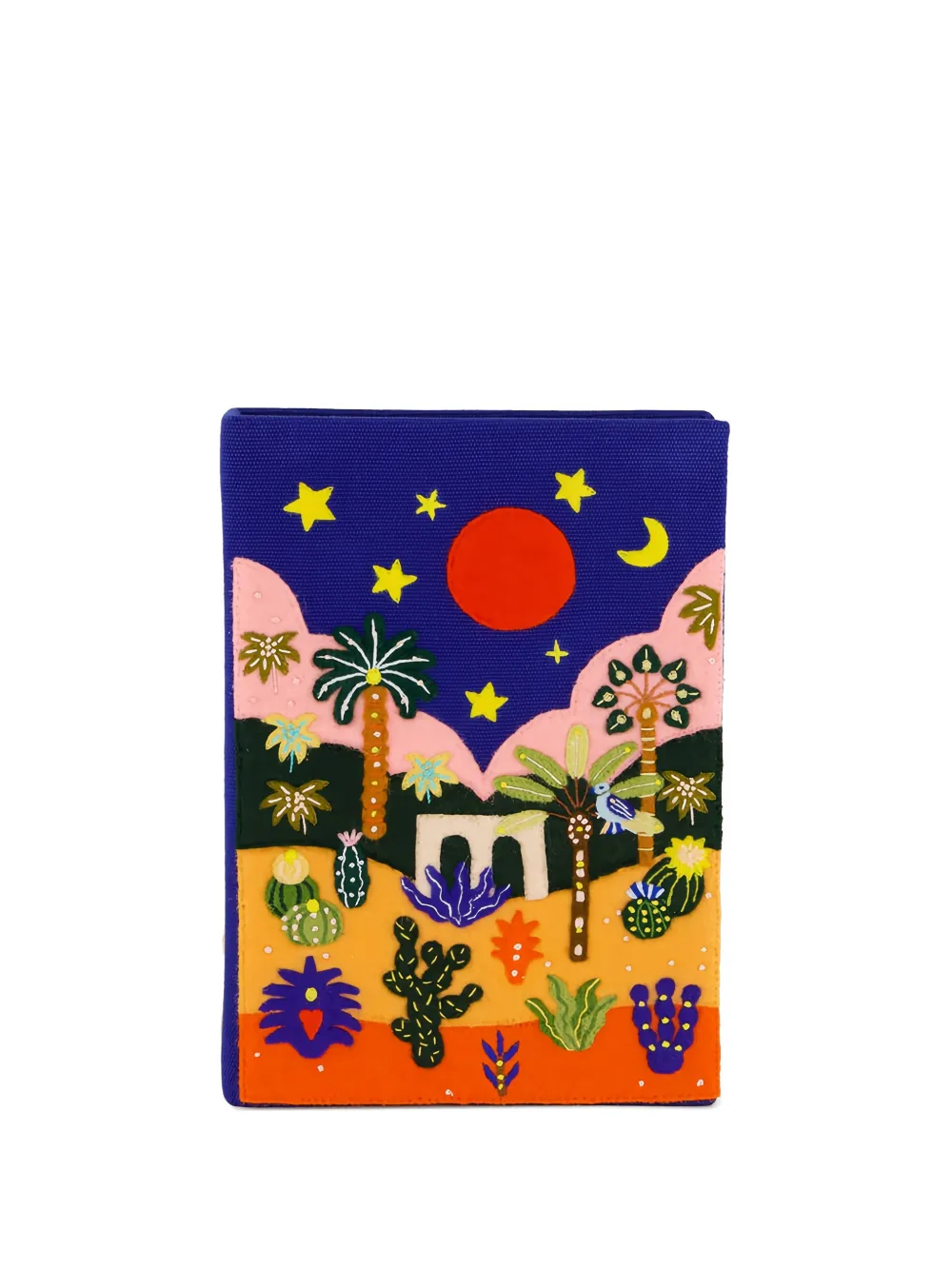 Olympia Le-Tan Clutch con decorazione - Blu