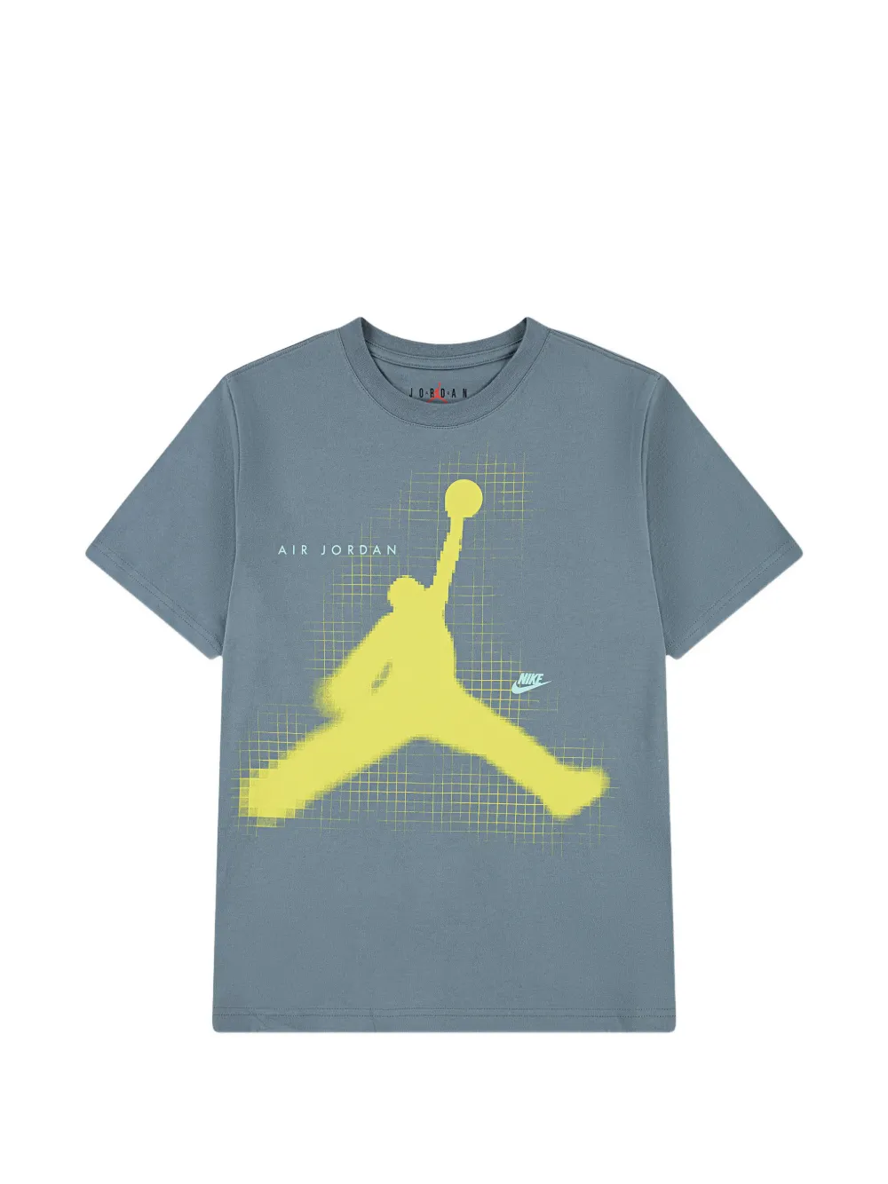 Jordan Kids graphic print T-shirt - Grigio