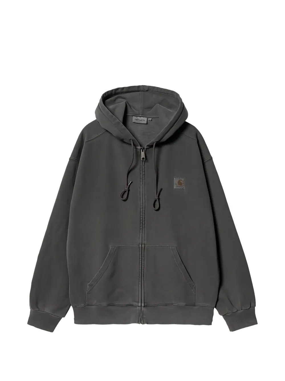 Carhartt WIP Hooded Nelson zip-up hoodie - Grigio