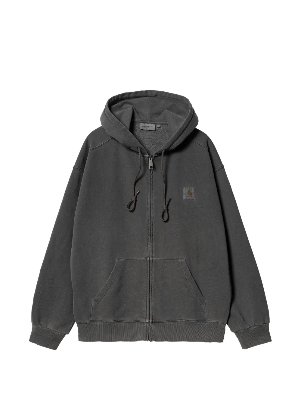 Carhartt WIP Hooded Nelson zip-up hoodie - Grigio