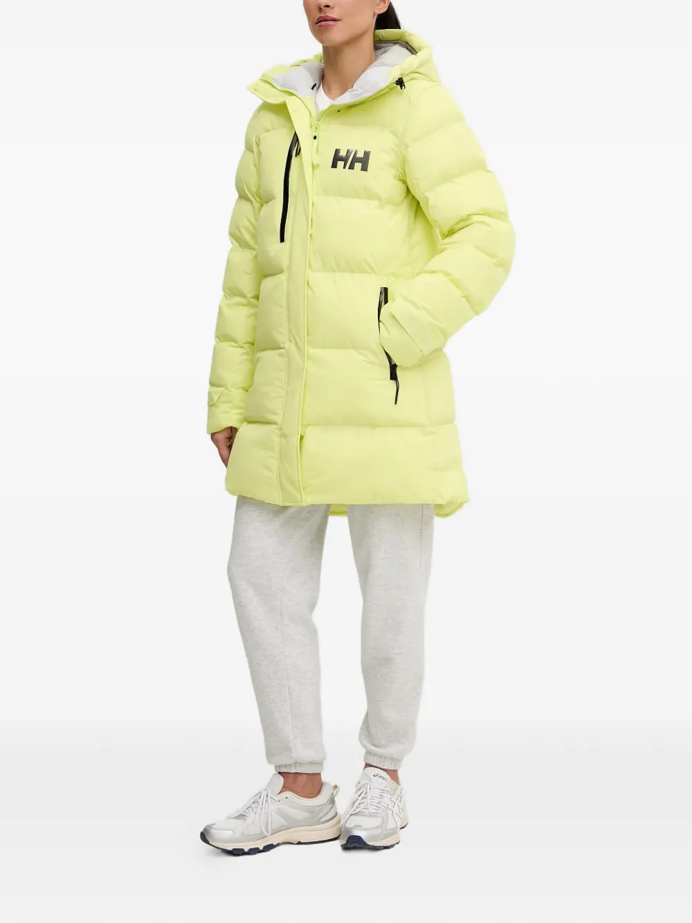  Helly Hansen Adore Hooded Quilted Jacket - Yellow 