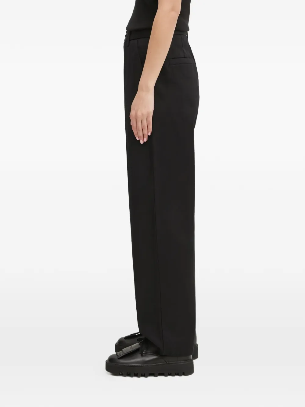Carhartt WIP Broek met logopatch Zwart