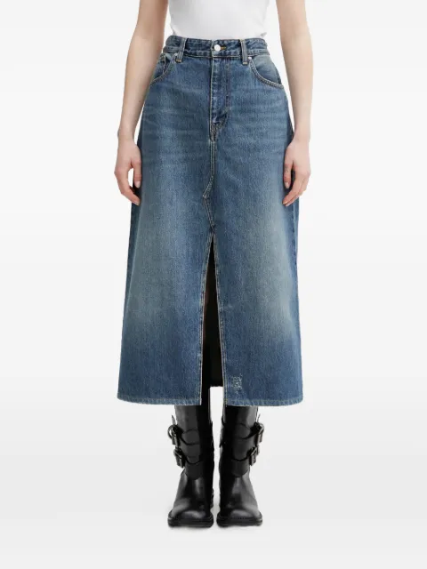 Carhartt WIP Brandon front-split midi skirt