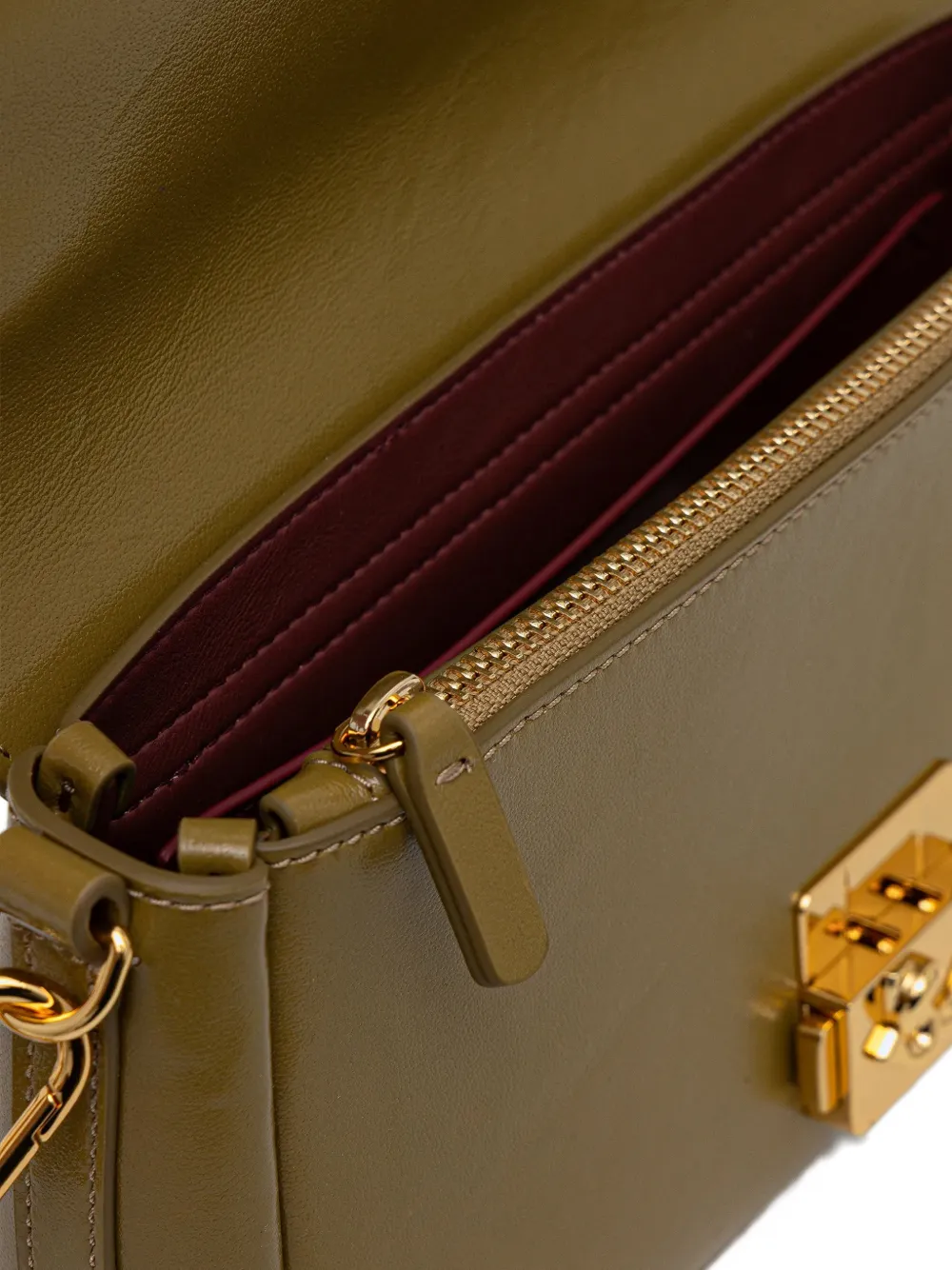 Coccinelle Medium C-Me Lock schoudertas Groen