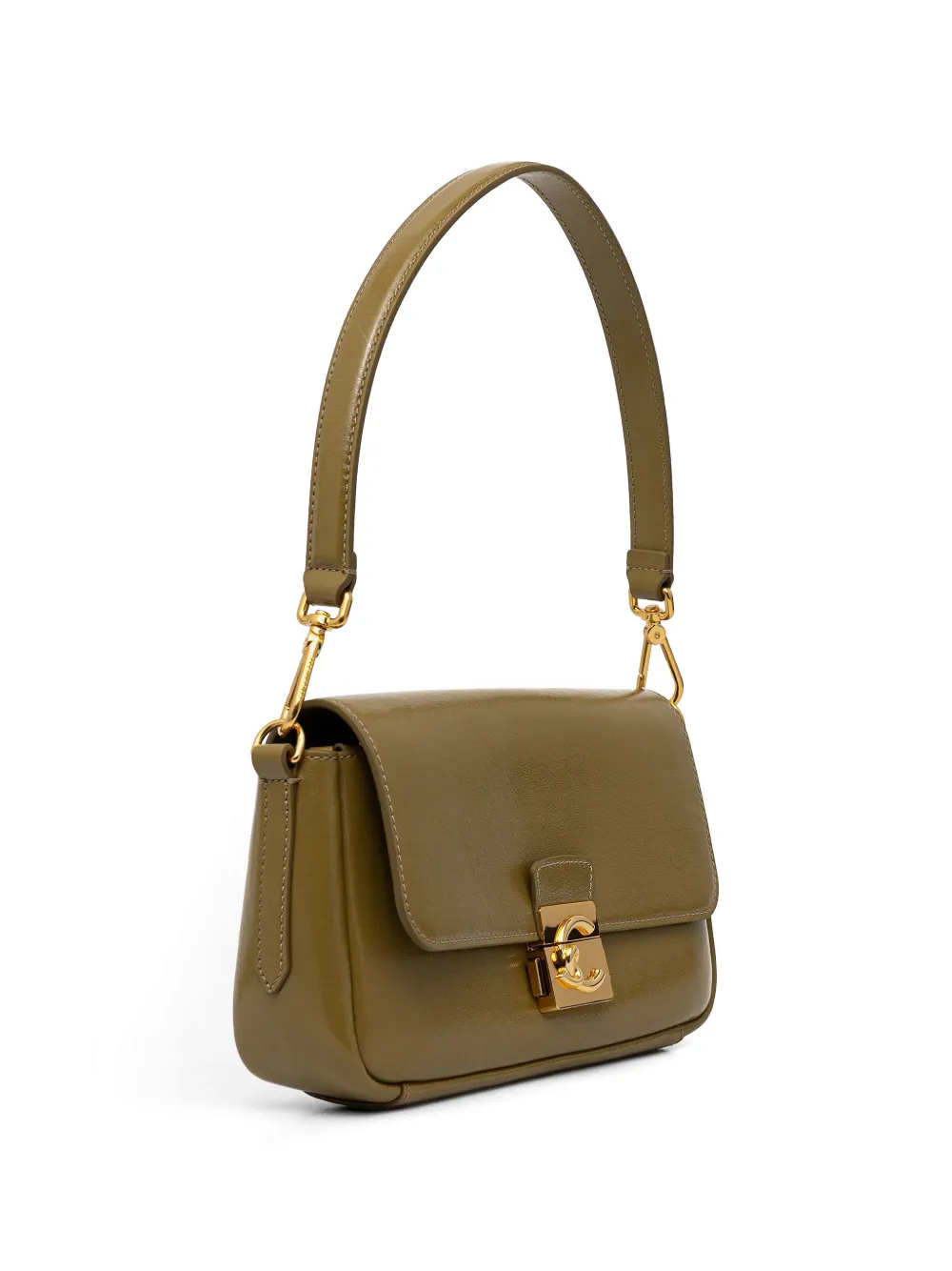  Coccinelle Medium C-me Lock Shoulder Bag - Green 