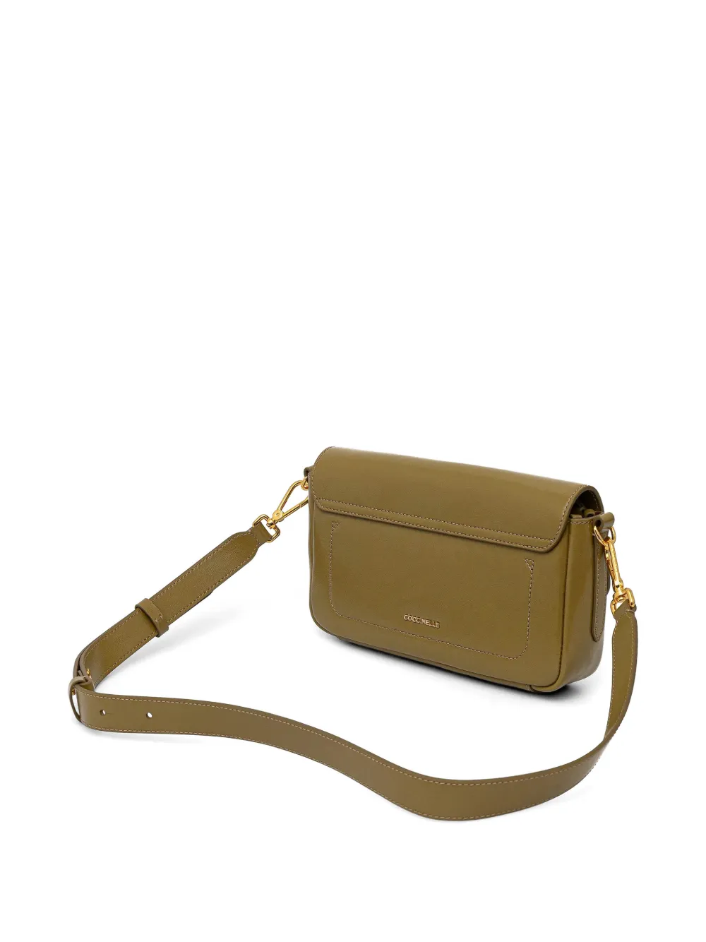  Coccinelle Medium C-me Lock Shoulder Bag - Green 