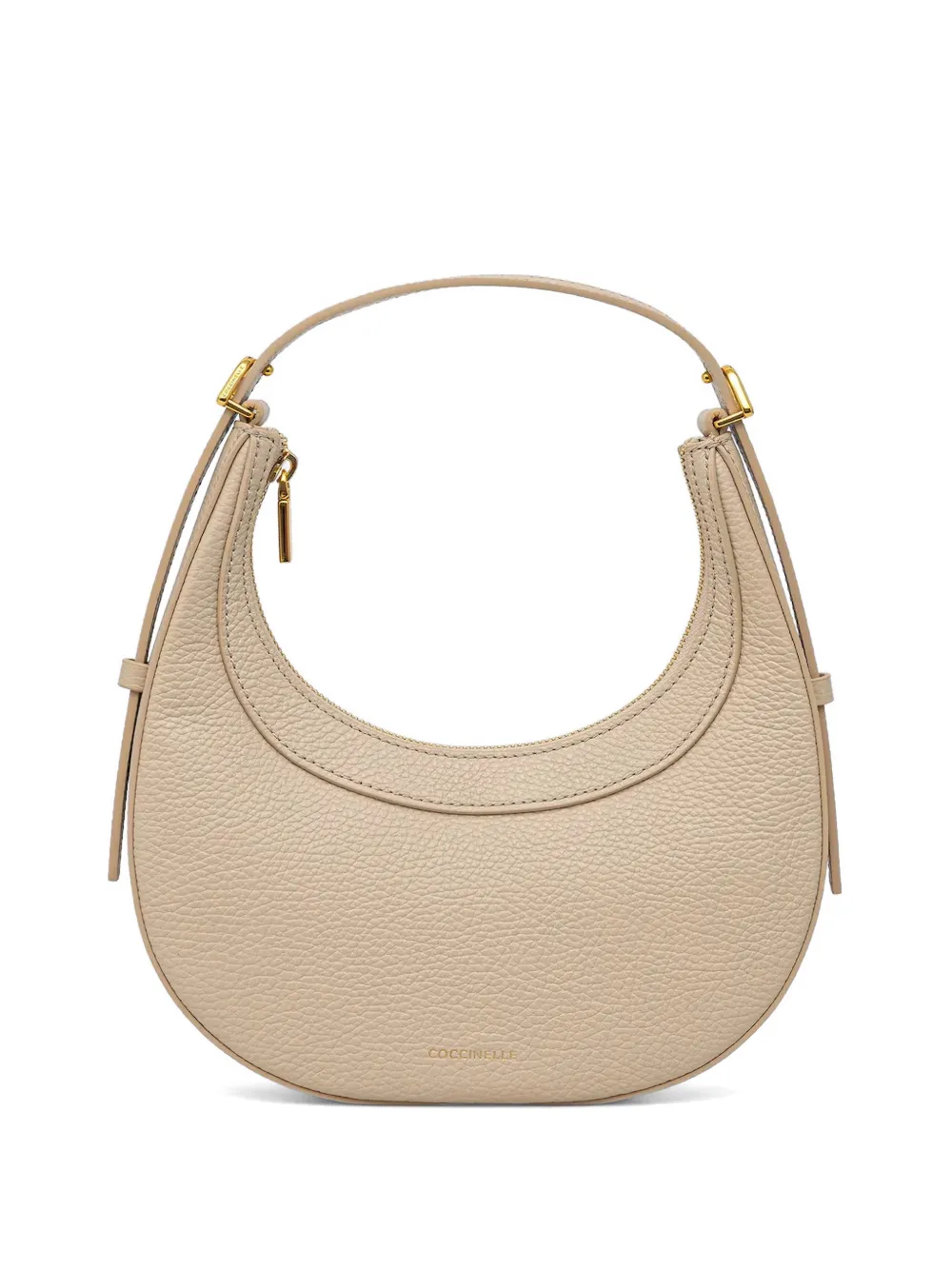 Coccinelle zip satchel - Toni neutri