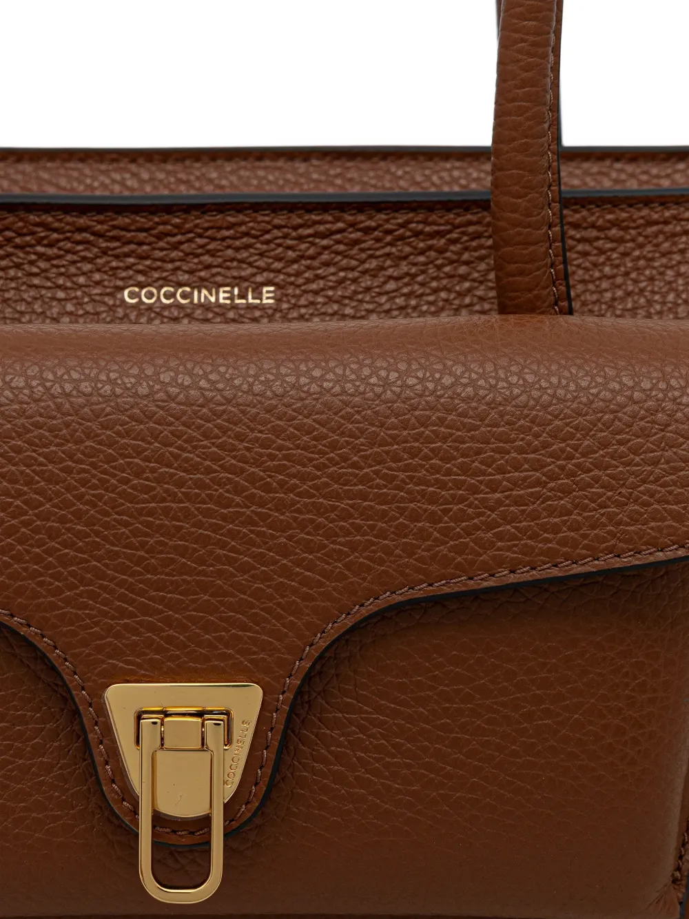 Coccinelle Double Beat shopper Bruin