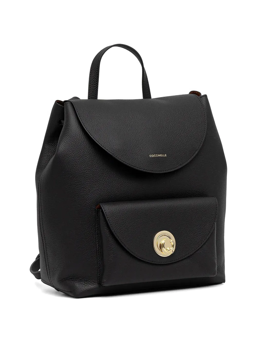  Coccinelle Logo-detail Backpack - Black 