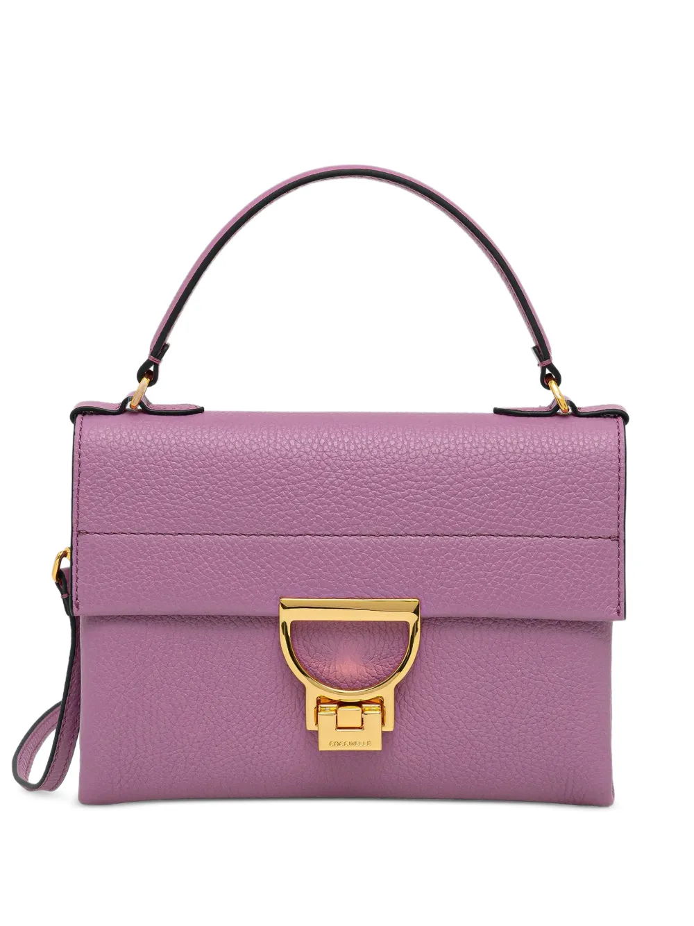 Coccinelle mini Arlettis satchel bag - Viola