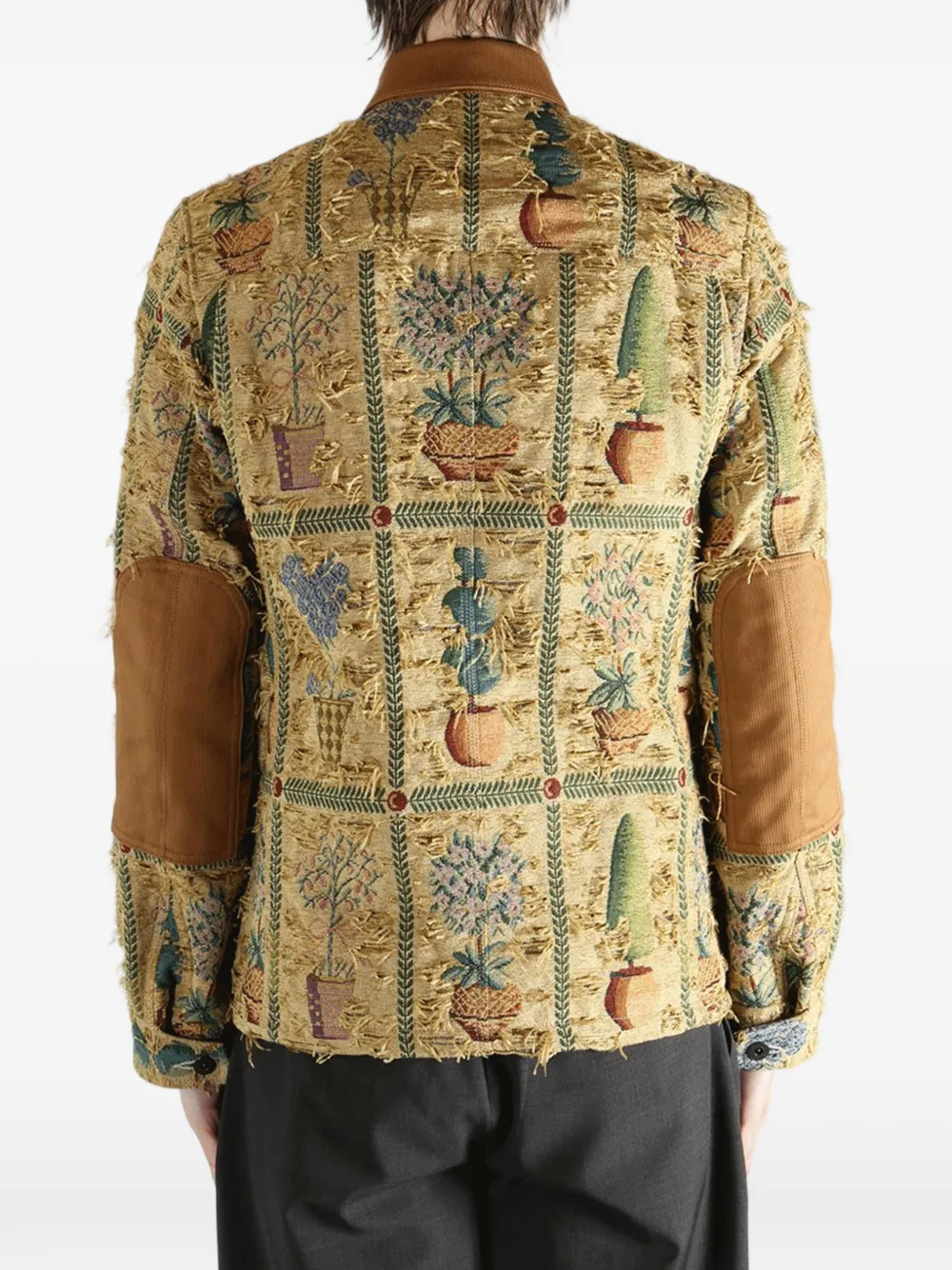 Junya Watanabe Long-sleeved Casual Jacket In Multi