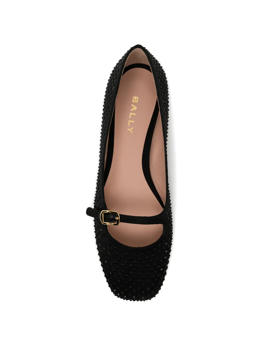 Bally rina ballet flats Zwart