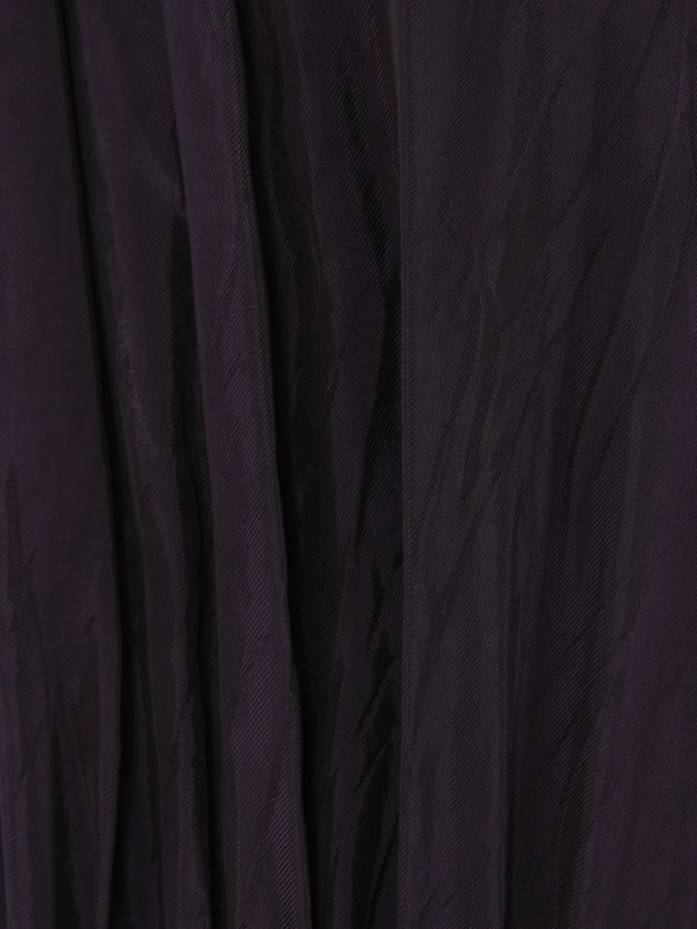 Draped Sleeveless Midi Dress