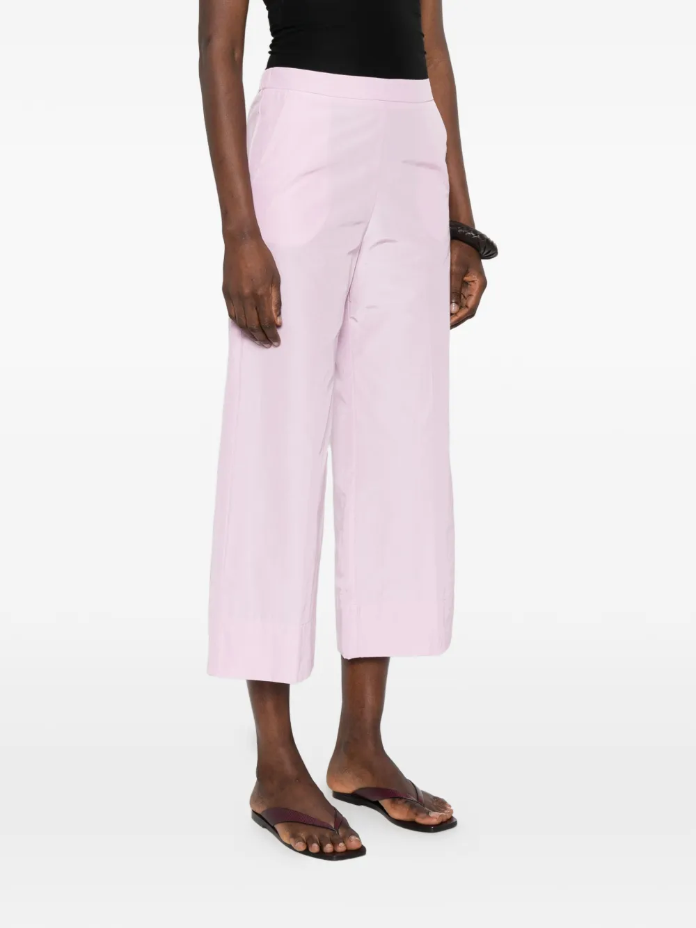  Rosso 35 Wide-leg Pantalo Trousers - Pink 