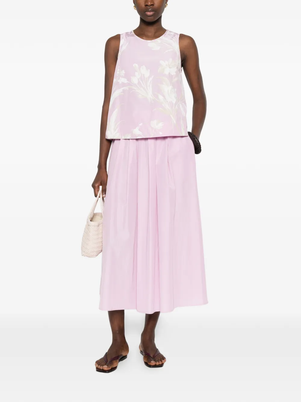  Rosso 35 Pleated Skirt - Pink 