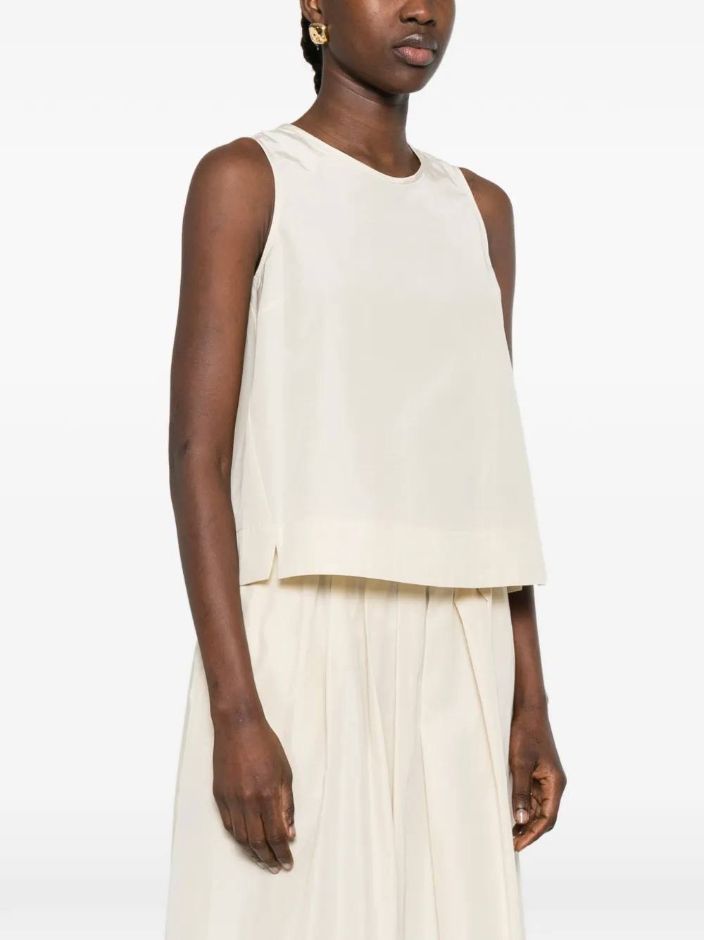  Rosso 35 Split Hem Top - Neutrals 