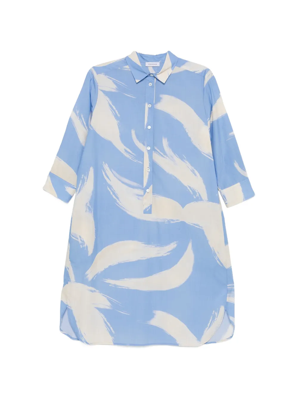 Rosso 35 Pattern Shirt Dress In Multi