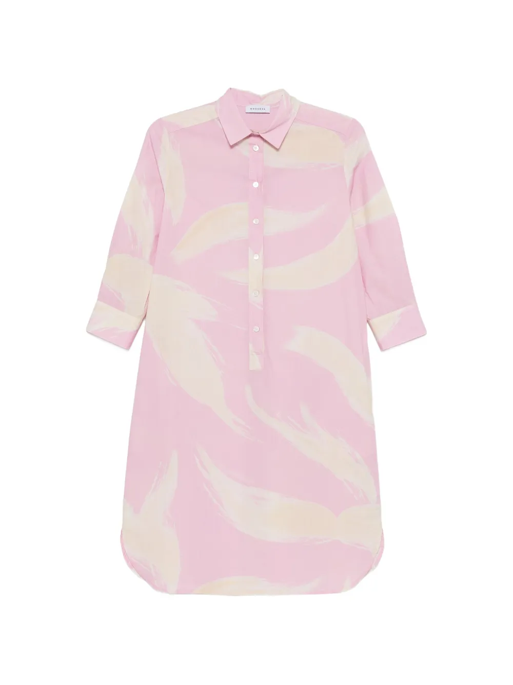 Rosso 35 プリント シャツドレス In Pink