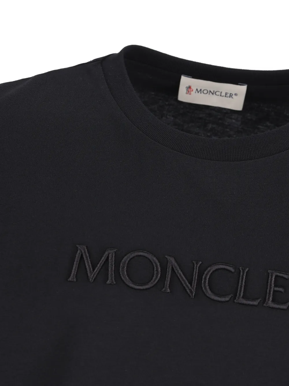  Moncler Enfant Logo T-shirt - Black 