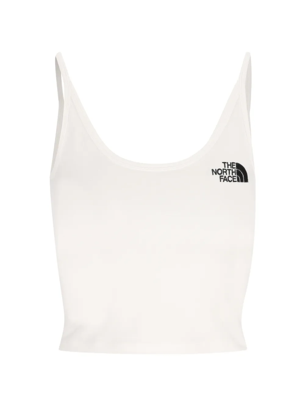 The North Face Canotta crop con logo - Bianco