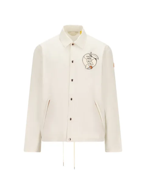 Moncler sobrecamisa con dibujo bordado de Moncler x Gilga